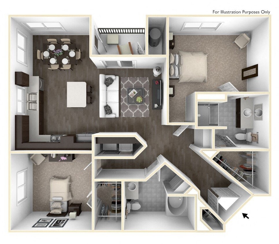 Floor Plan - B3 2x2