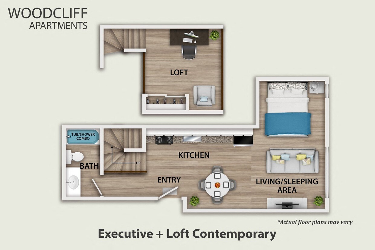 Floor Plan - Executive Plus Loft Contemporary