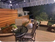Multi-level patio off of living room double French doors - 4050 Davana Rd House