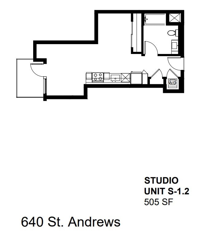 Floor Plan - S-1.2 - Studio