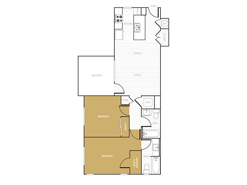 Floor Plan - 2x2_898