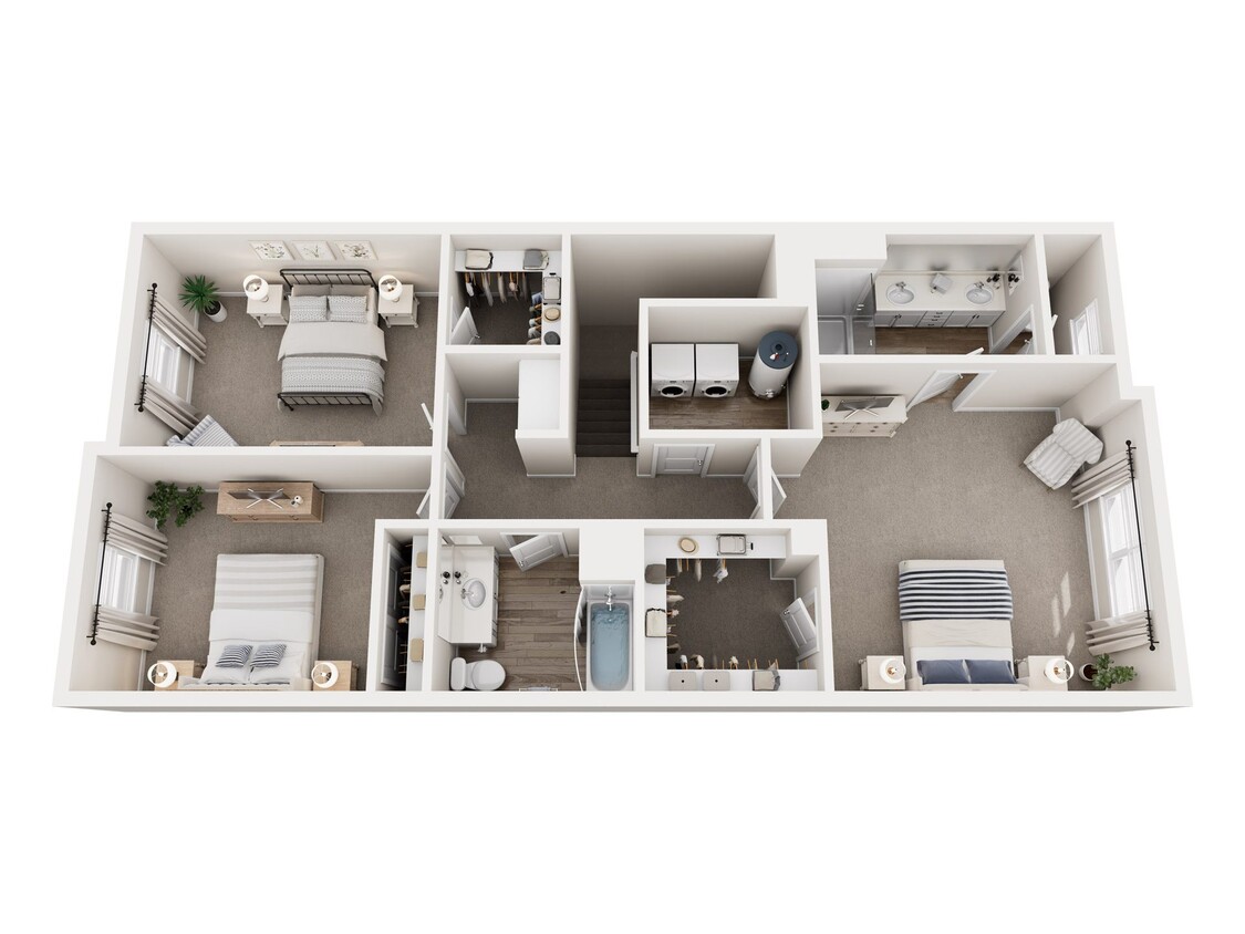 Floor Plan - Palma-San Carlo II Townhomes