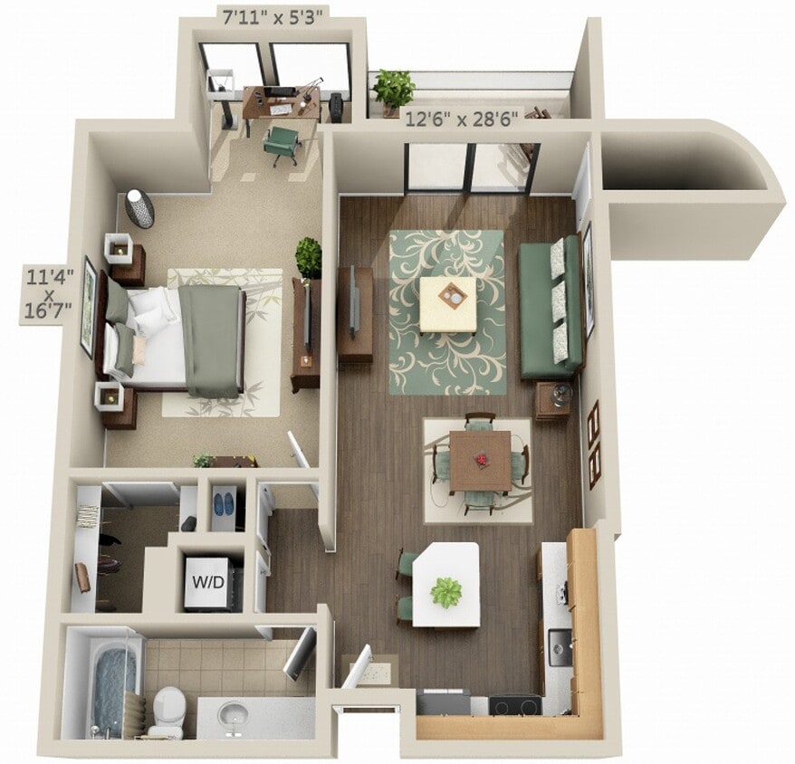 Floor Plan - Coral