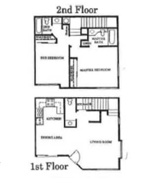 2BR/2.5BA - Townhome