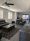 Living space (kitchen facing) - 341 Magnet Townhome