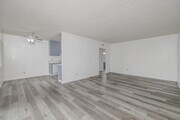 2BR, 1BA - 925SF - Living/Dining Room - Casa Corona Apartments