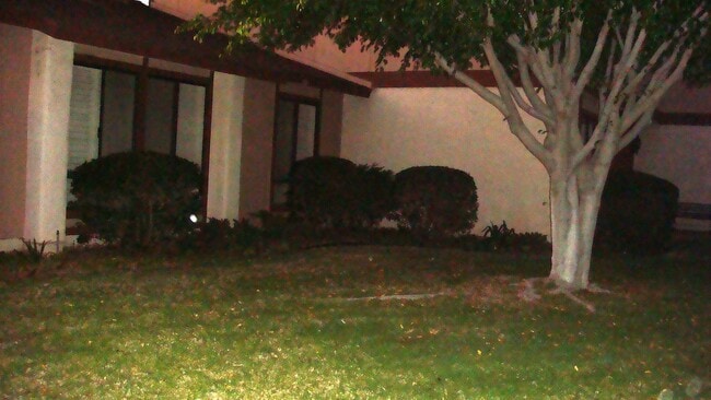 Night view of front door area (unit is on the end; only 1 shared wall) - 2870 N Cottonwood St Unit 14