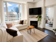 Living Room - 300 W Beech St Unit 1301