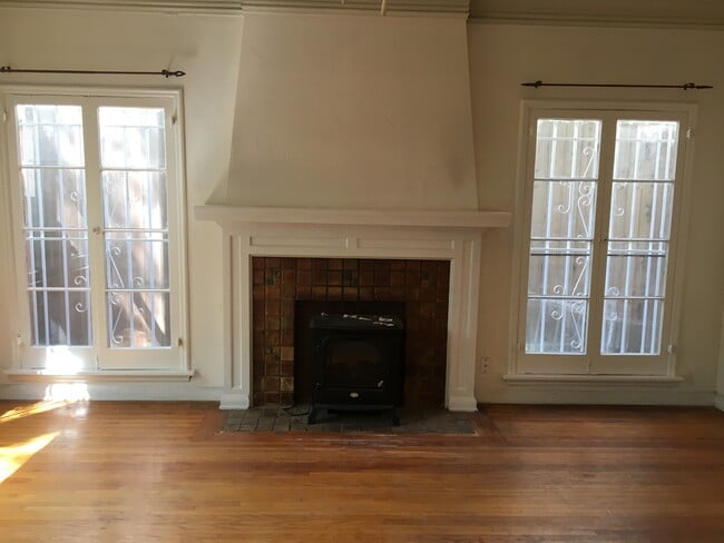 Living room with fireplace - 1436 Formosa N Ave Unit 2