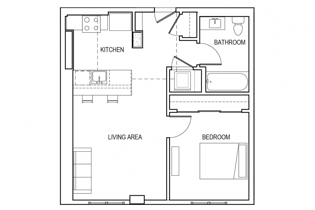 Floor Plan - 1E