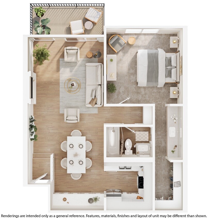 Floor Plan - A3 - Renovated