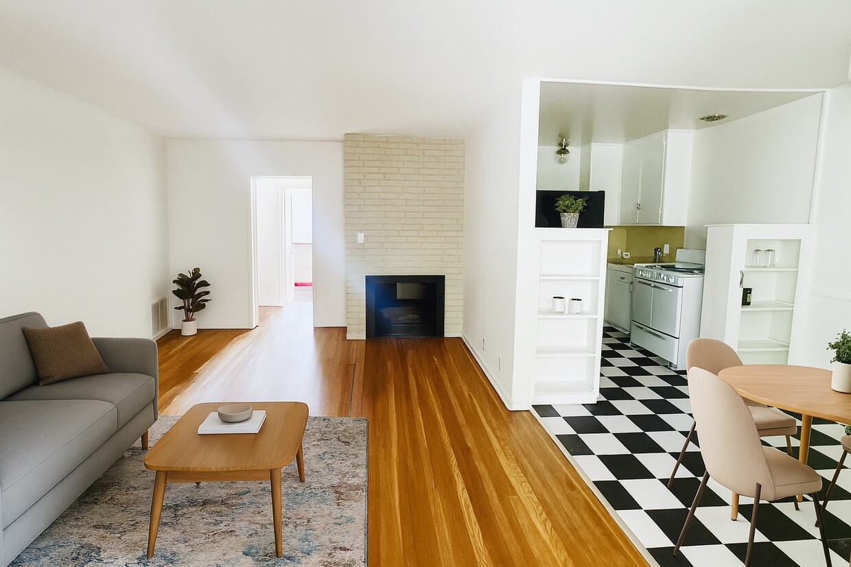 Floor Plan - 1bed + 1 bath