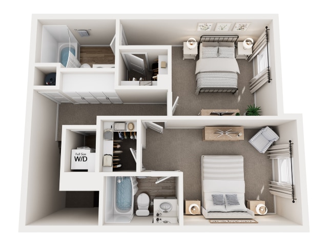 Floor Plan - Barcelona-San Carlo II Townhomes