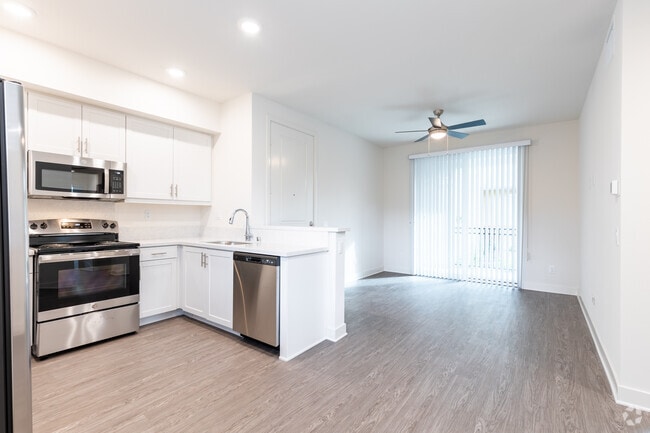 Living Room - Stadium Park Apartments