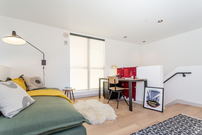 1BR, 1BA Loft - 977-984 SF - El Centro Apartments and Bungalows