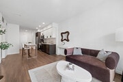 2BR, 1BA - 800SF - Living Room - Maru Apartments