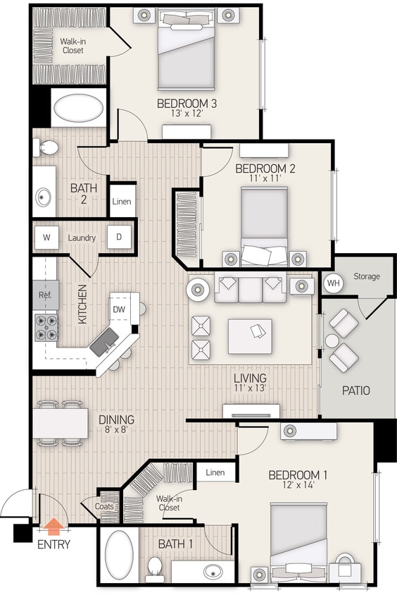 Floor Plan - Plan F