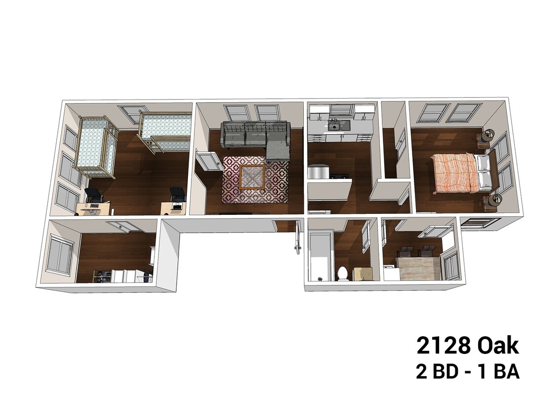 Floor Plan - 2 Bedroom