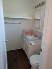Freshly painted bathroom with shower - 565 N Valencia pl.