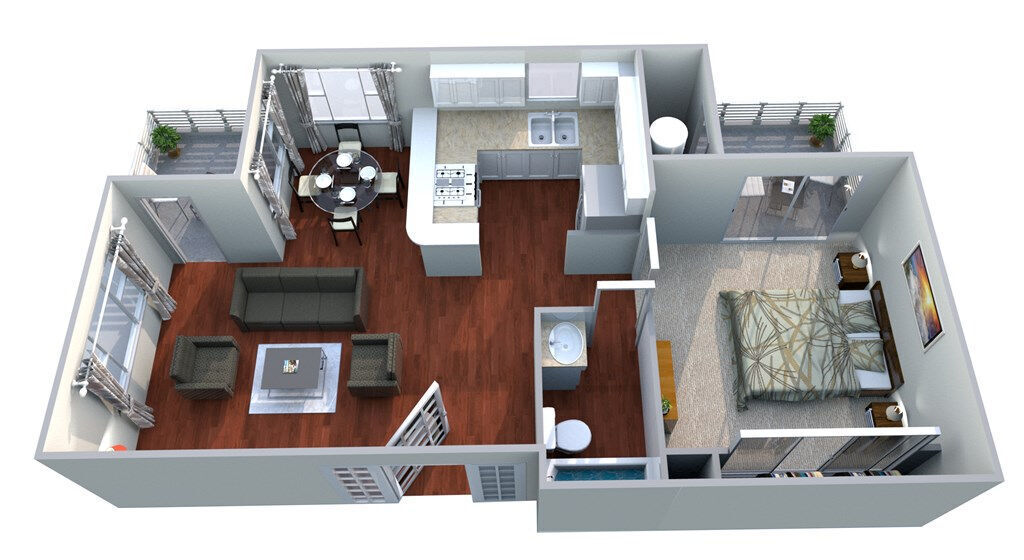 Floor Plan - Santa Cruz