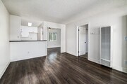 1BR, 1BA, Den - 630SF - living Room - Moonraker Apartments