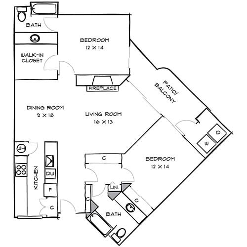 Floor Plan - Design 2C Premier