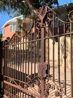Drive way gate entrance. - 10458 Pearson Pl