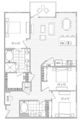 Floor Plan - P 3x2
