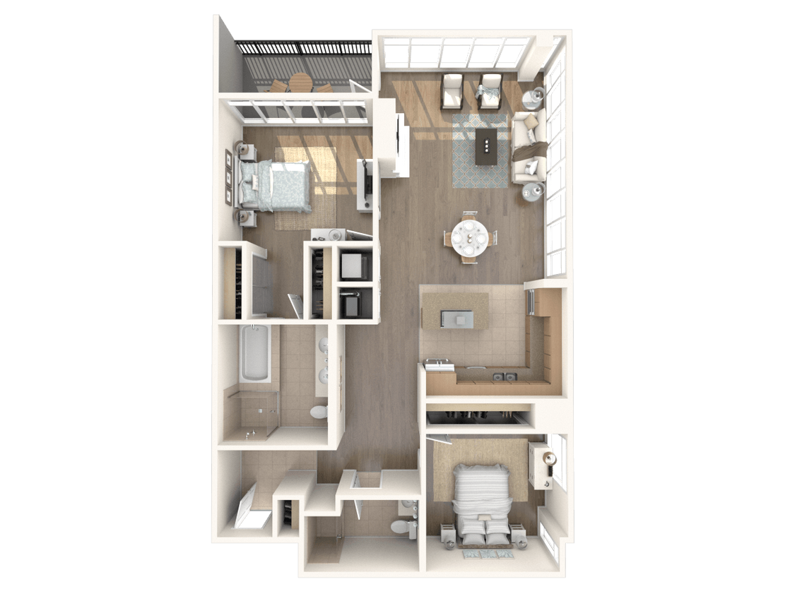 Floor Plan - Irvine 1 