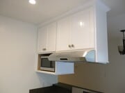 Kitchen hood and microwave. - 512 Hill St