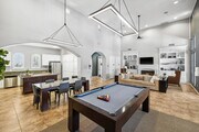 Clubroom with Pool Table - Sonoma at Porter Ranch