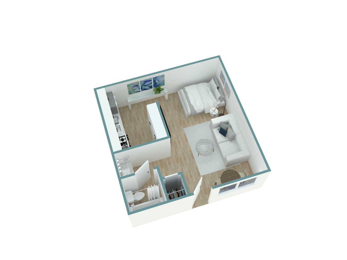 Floor Plan - Studio