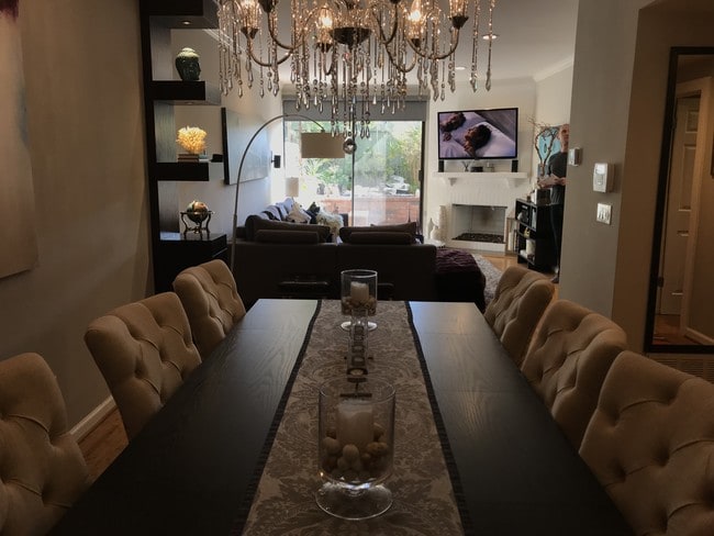 Living room/ dining room - 2663 S Centinela Ave Townhome