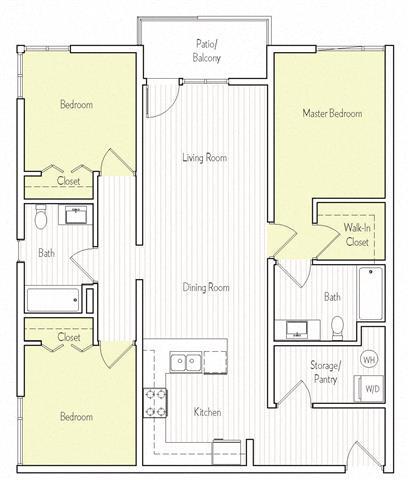 Floor Plan - 183c 3x2
