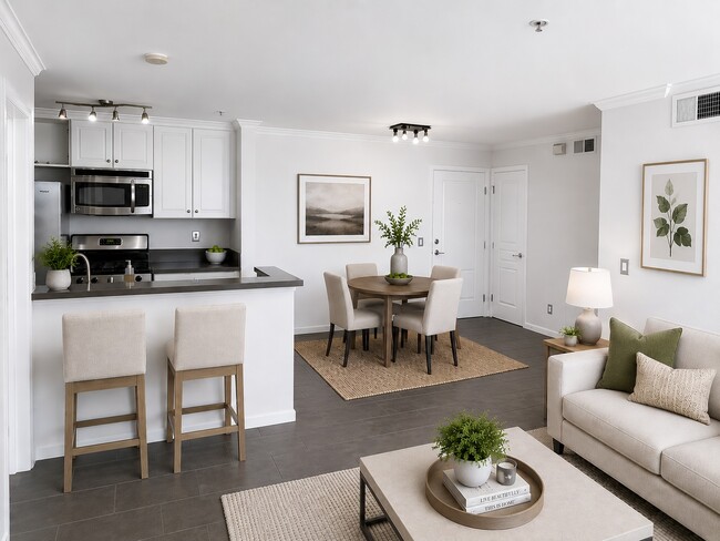 AI enhanced furnishings - 7320 Hawthorn Ave Unit #203