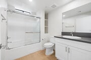 Model A Bathroom - Weddington Senior Housing