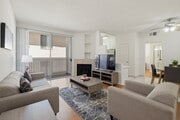 Living Room 1BDRM - Kingsley Grand Apartments