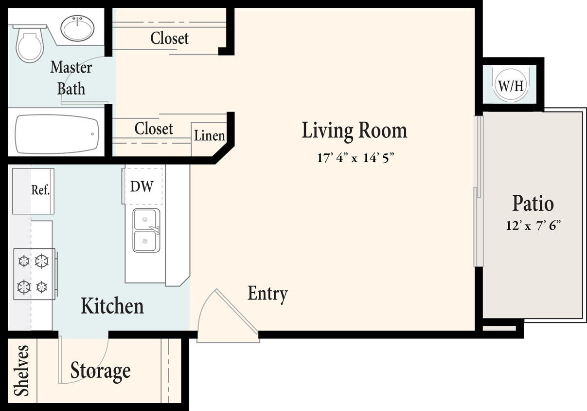 Floor Plan - The Newport