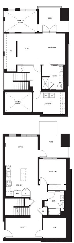 Floor Plan - Townhome 1c