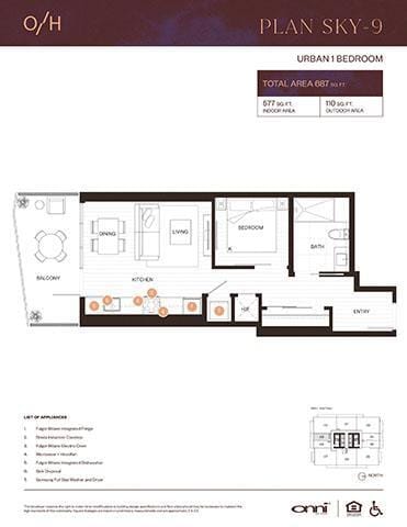 Floor Plan - Plan SKY9