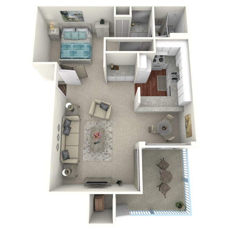 Floor Plan - Studio Plan A