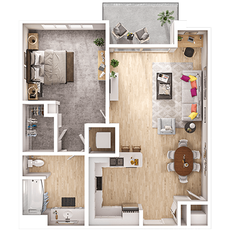 Floor Plan - A1B