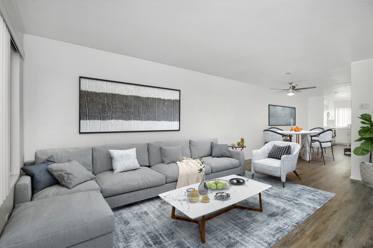 Floor Plan - 2 Bed Townhouse