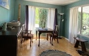 1920’s Cherrywood drawleaf table and sideboard - 1206 Supi Ln House