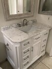 quartz bathroom - Purdue Terrace Apartments
