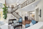 Beautiful iron stairway and two story ceilings - 35 Inverary House