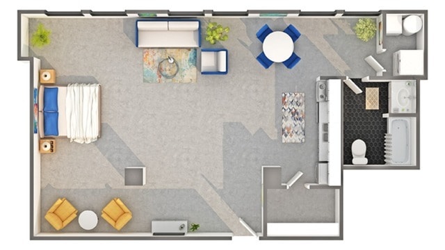 Horton 1 Bed - Horton 1 Bedroom