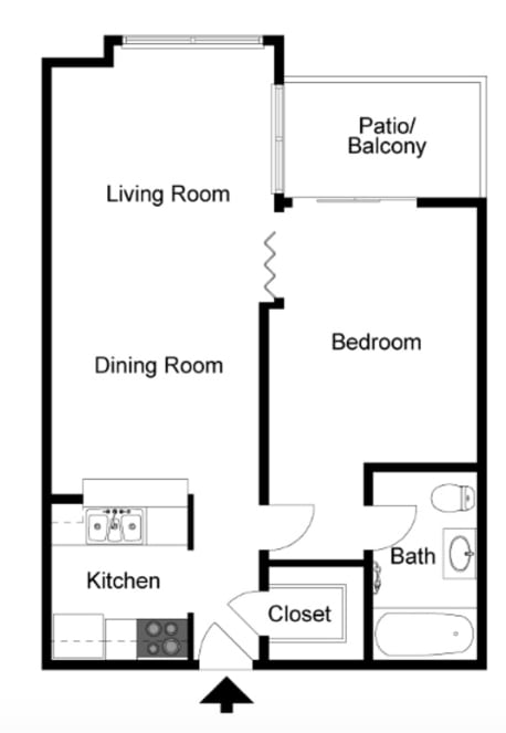 Floor Plan - Plan B - North