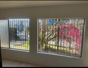 Living/dining area windows/view - 12201 S Willowbrook Ave Unit B