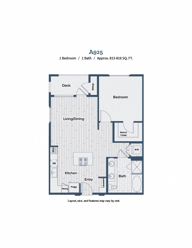Floor Plan - A925